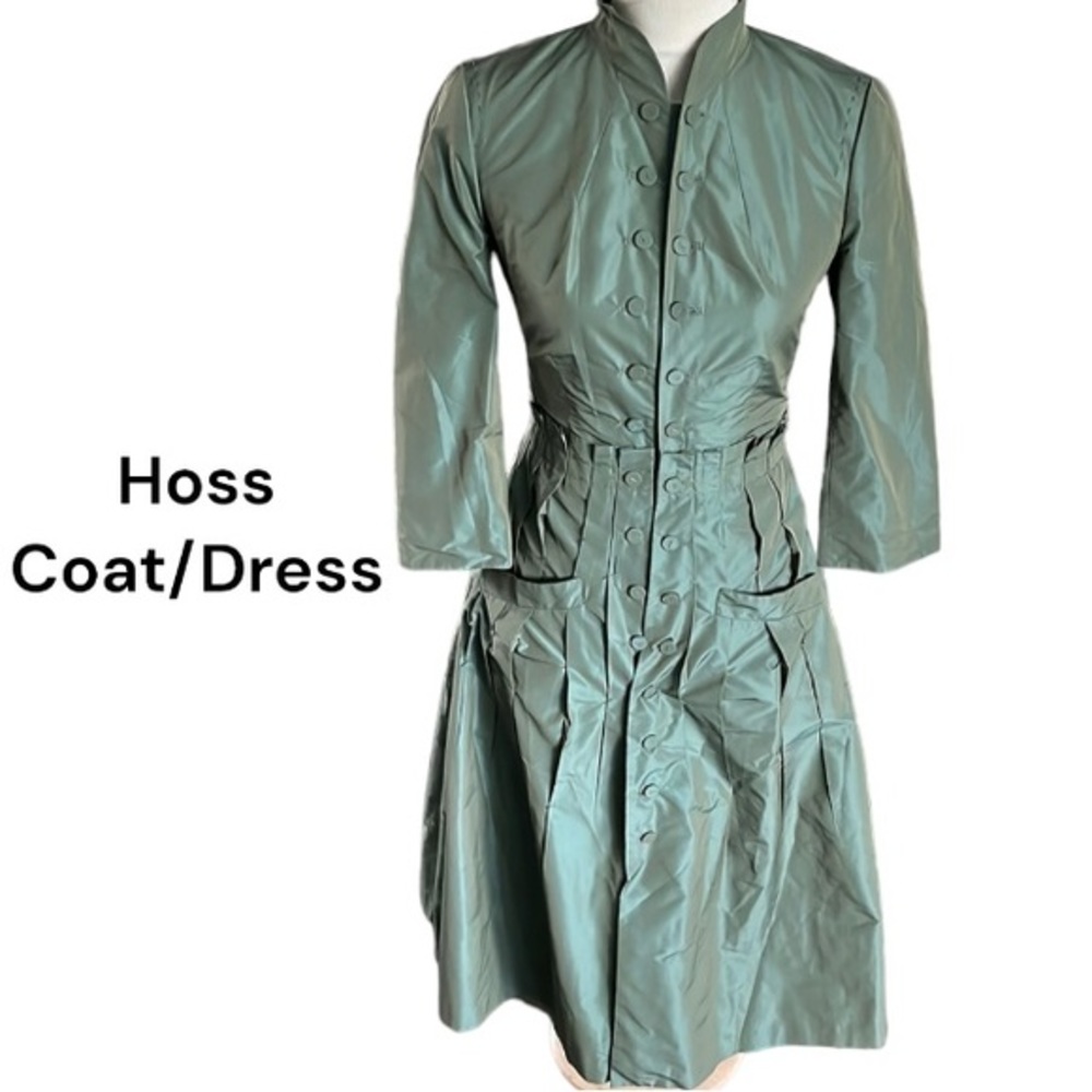VTG Hoss Intropia Trench Coat/Dress VTG - Picture 2 of 16